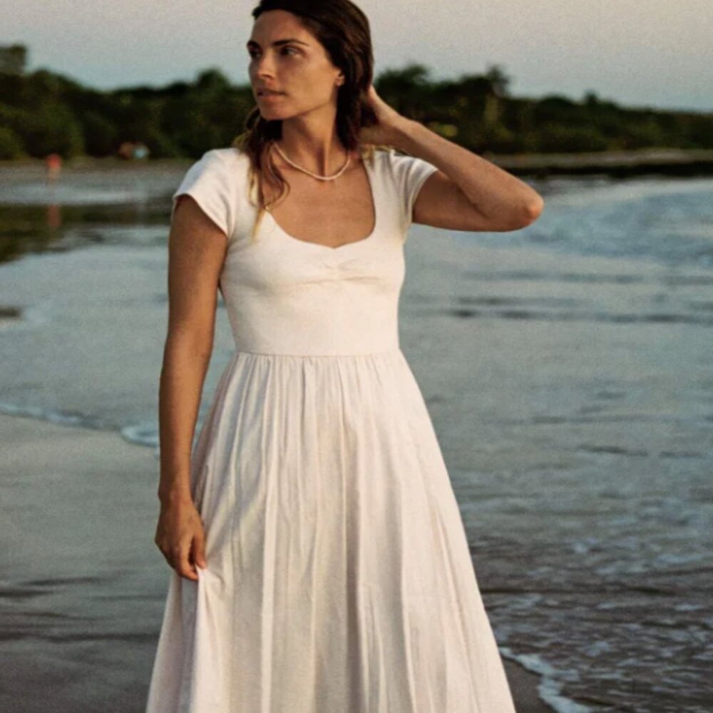 Christy Dawn The Monica Dress in Petal Pink